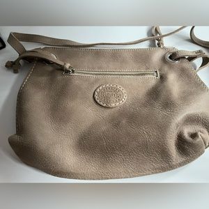 Brand New Roots Genuine Leather Crossover Bag